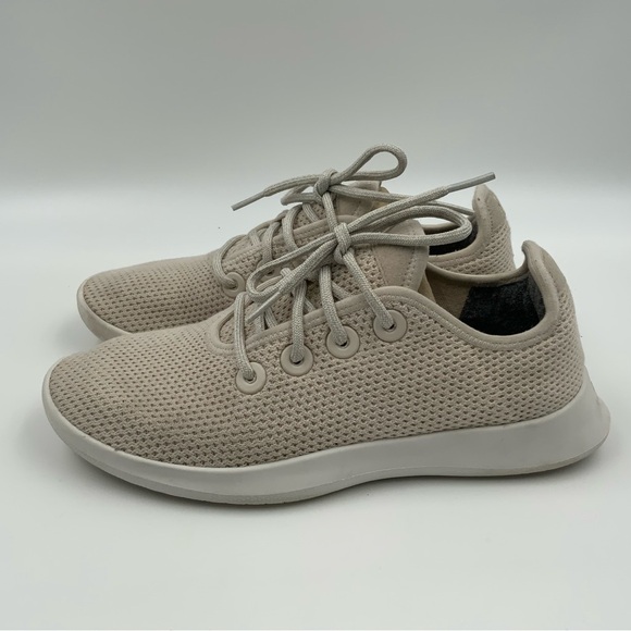 Allbirds Women’s Tree Runners. Limited Edition: Wheat(Beige Sole) Women’s Size 9 - Picture 3 of 8
